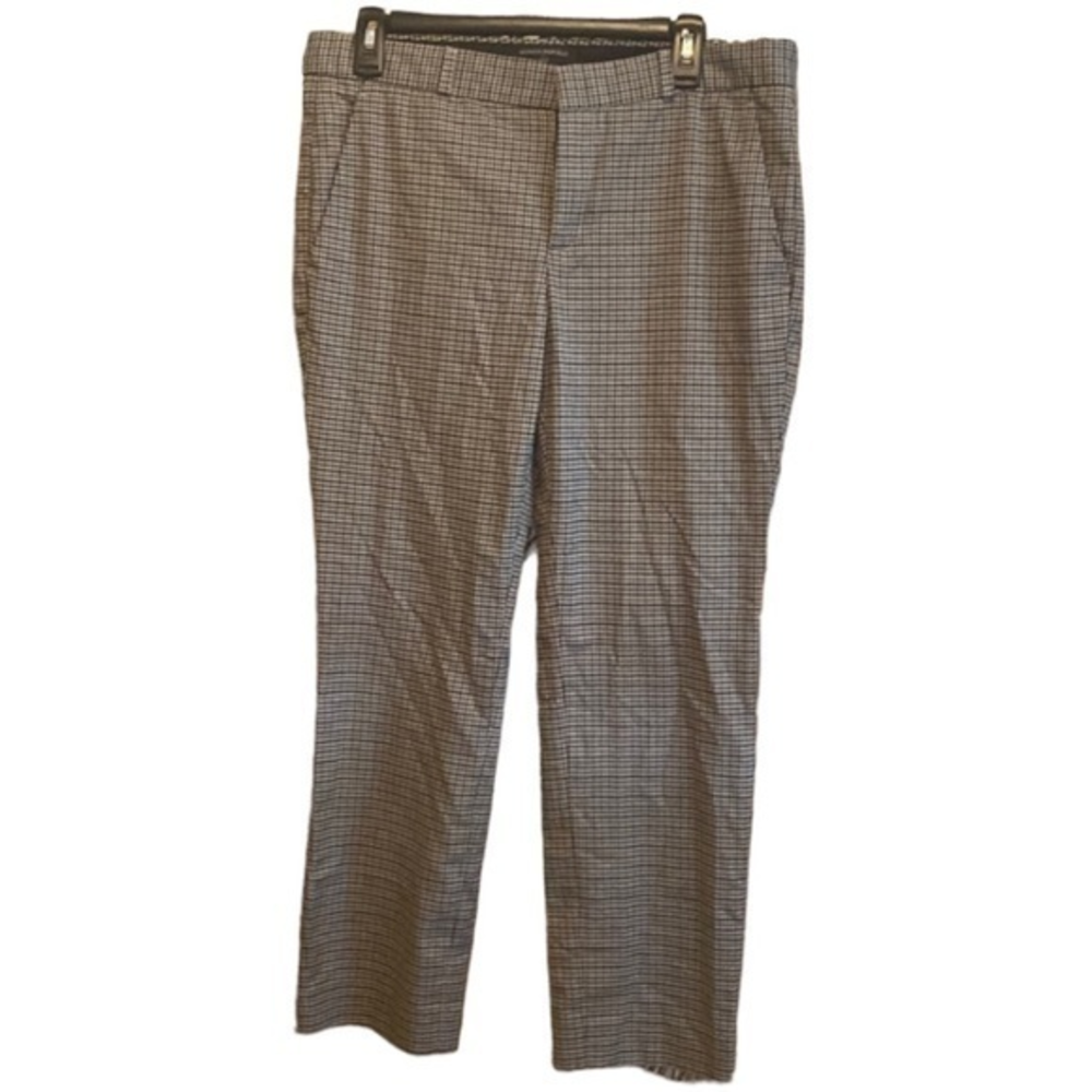 Banana Republic Women's Size 8 Plaid Avery Business Pants Straight Leg